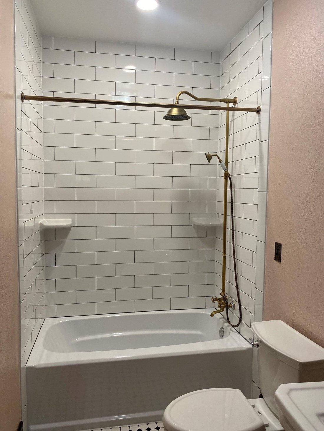 Tile and finish work by KM Contracting