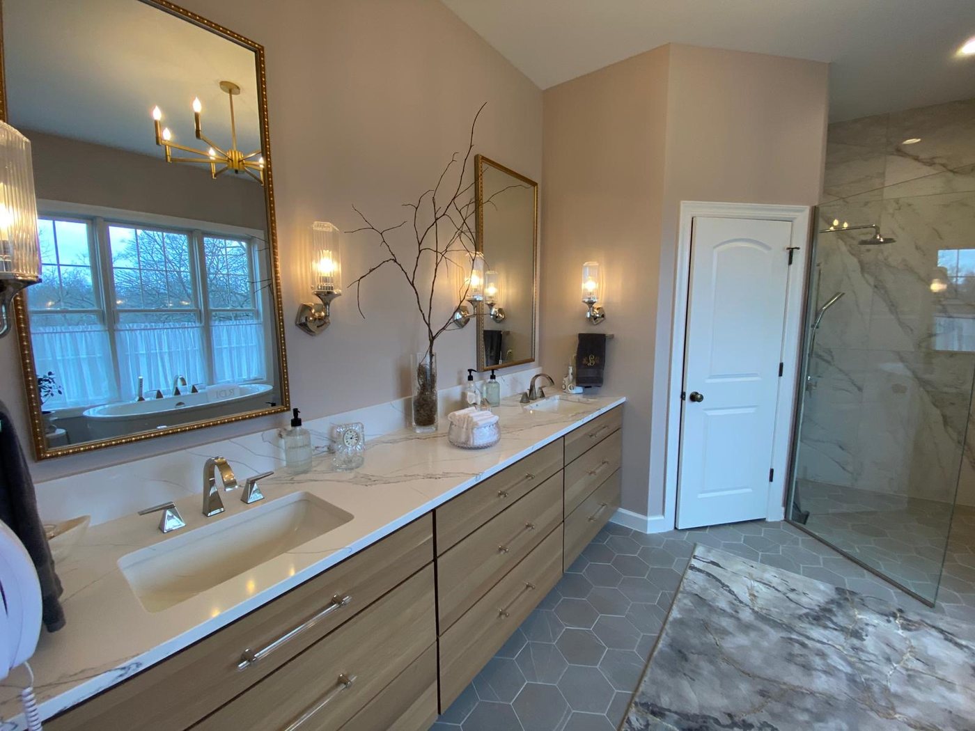 Spa bath remodel