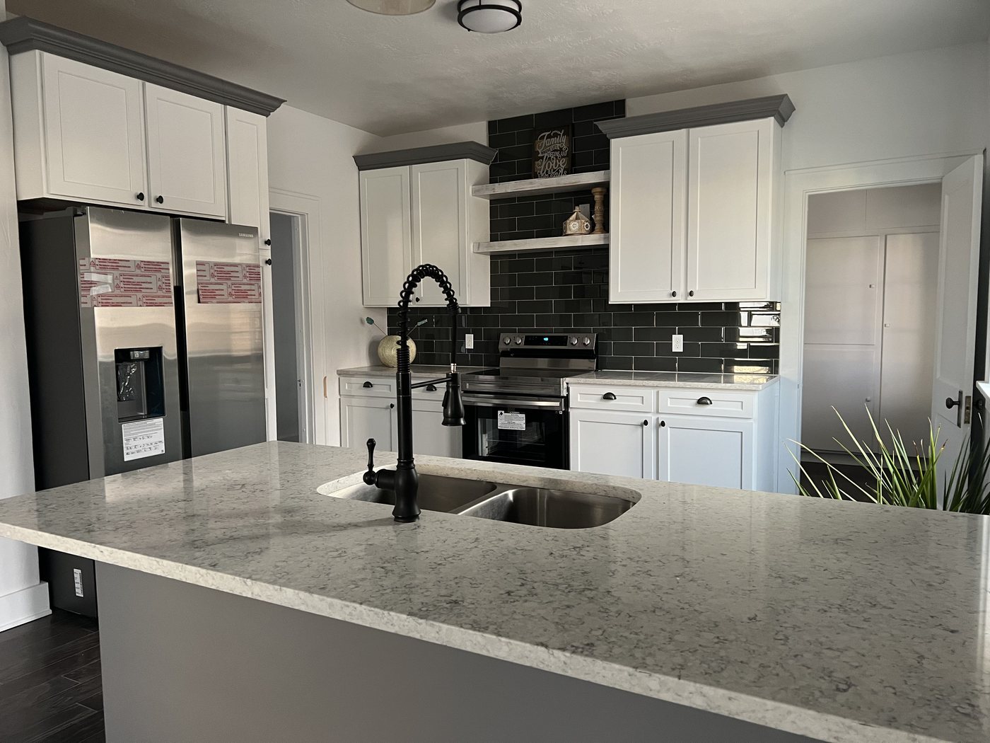 Kitchen remodel with island
